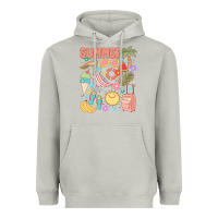 Moon Dust retro summer Heavyweight Hoodie - JahusDesignShop