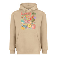 Mushroom retro summer Heavyweight Hoodie - JahusDesignShop
