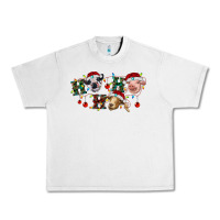 Lunar Rock Hohoho Christmas Cows Urban Heavy Tee - RanaPortraitStore