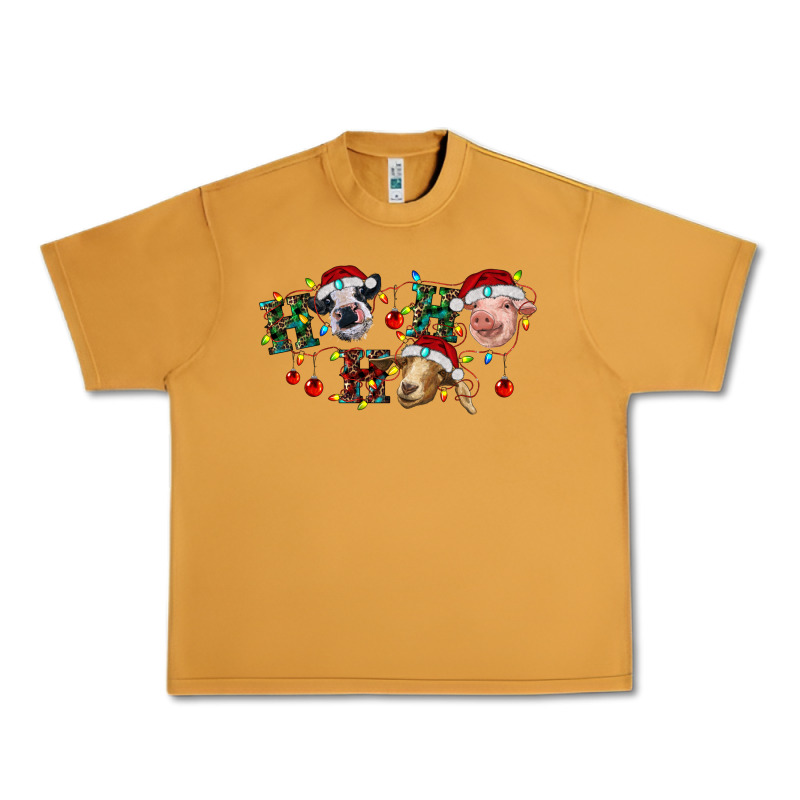 Hohoho Christmas Cows Urban Heavy Tee by RanaPortraitStore | Teevron