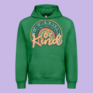 Be Kind Urban Hoodie Designed By Jahusdesignshop