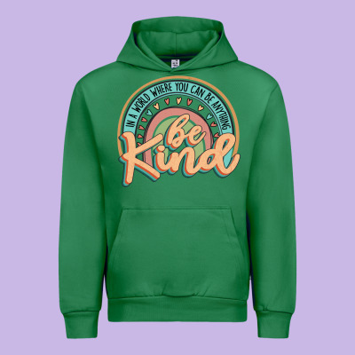 Be Kind Urban Hoodie Designed By Jahusdesignshop