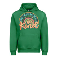 Emerald be kind Urban Hoodie - JahusDesignShop