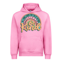 Fuchsia Pink be kind Urban Hoodie - JahusDesignShop