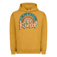 Pigment Peanut Butter be kind Urban Hoodie - JahusDesignShop