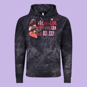 Sloth Why Fall In Love When You Can Fall Asleep Vintage Hoodie Designed By Fadigitalartstudio