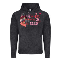 Vintage Black sloth why fall in love when you can fall asleep Vintage Hoodie - FaDigitalArtStudio