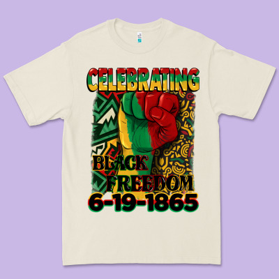 Celebrating Black Freedom 6 19 1865 Juneteenth Premium Tee Designed By Cowgirlartshop