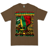 Cacao celebrating black freedom 6 19 1865 juneteenth Premium Tee - CowGirlArtShop