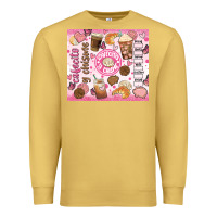 Antique Gold cafecito y chisme Premium Sweatshirt - JahusDesignShop