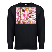 Black cafecito y chisme Premium Sweatshirt - JahusDesignShop