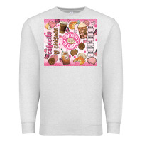 Oatmeal Heather cafecito y chisme Premium Sweatshirt - JahusDesignShop