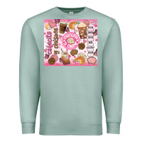 Seafoam cafecito y chisme Premium Sweatshirt - JahusDesignShop