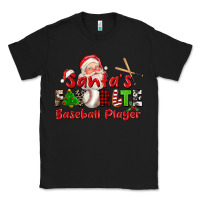Black santas favorite baseball player Classic Tee - CowGirlArtShop