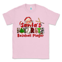Bubblegum Pink santas favorite baseball player Classic Tee - CowGirlArtShop