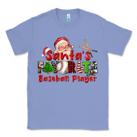 Colony Blue santas favorite baseball player Classic Tee - CowGirlArtShop