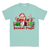 Seafoam santas favorite baseball player Classic Tee - CowGirlArtShop