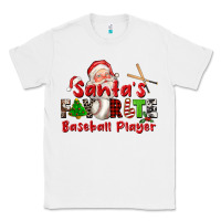 White santas favorite baseball player Classic Tee - CowGirlArtShop