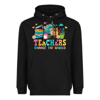 Black custom teacher Heavyweight Hoodie - JahusDesignShop