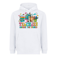 White custom teacher Heavyweight Hoodie - JahusDesignShop