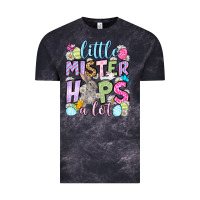 Cloud Black Easter Day Little mister hops a lot Vintage Tee - OliviaCreatesArt