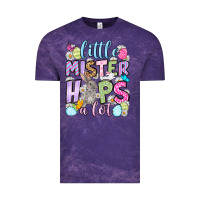 Cloud Purple Easter Day Little mister hops a lot Vintage Tee - OliviaCreatesArt