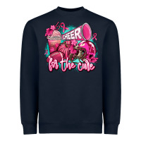 Navy cheer for the cure Heavyweight Sweatshirt - AdoDesignShop