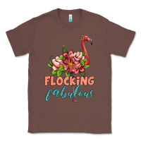 Chestnut flamingo flocking fabulous Classic Tee - Artiststas