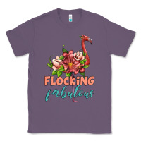 Lavender flamingo flocking fabulous Classic Tee - Artiststas