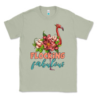 Matcha flamingo flocking fabulous Classic Tee - Artiststas