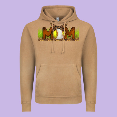 Baseball And Softball Mom Libbey Glass Vintage Hoodie Designed By Bundleandbundleshop