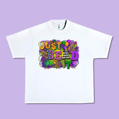 Just Bead It Urban Heavy Tee Designed By Fadigitalartstudio
