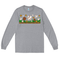 Heather Grey Baseball Glove With Leopard Libbey Glass Long Sleeve Tee - BundleAndBundleShop