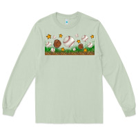 Matcha Baseball Glove With Leopard Libbey Glass Long Sleeve Tee - BundleAndBundleShop