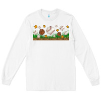 White Baseball Glove With Leopard Libbey Glass Long Sleeve Tee - BundleAndBundleShop