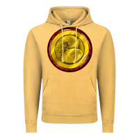 Vintage Mustard american football round earrings Vintage Hoodie - BundleAndBundleShop