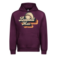 Mauve Wine baseball mom Urban Hoodie - JahusDesignShop