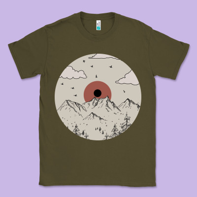 The Mountains Are Calling Classic Tee Designed By Bettercallsaul