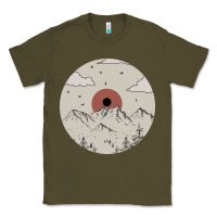 Army Green The Mountains Are Calling Classic Tee - Bettercallsaul