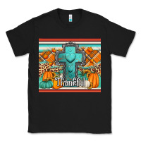Black fall thankfull cross Classic Tee - Jasminsmagicworld