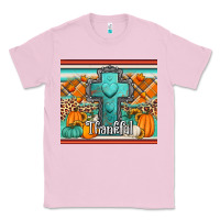 Bubblegum Pink fall thankfull cross Classic Tee - Jasminsmagicworld