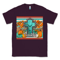 Plum fall thankfull cross Classic Tee - Jasminsmagicworld