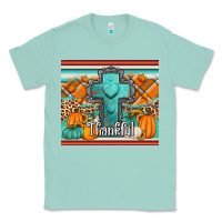Seafoam fall thankfull cross Classic Tee - Jasminsmagicworld