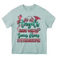 Arona not all angels have wings some have stethoscopes Heavy Core Tee - RanaPortraitStore