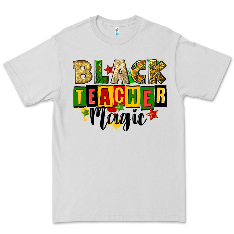 Black Teacher Magic Juneteenth Premium Tee by CowGirlArtShop | Teevron