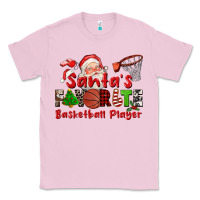 Bubblegum Pink santas favorite basketball player Classic Tee - CowGirlArtShop