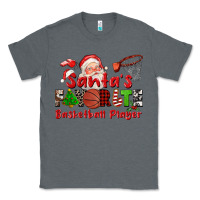 Charcoal Heather santas favorite basketball player Classic Tee - CowGirlArtShop