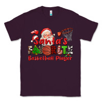 Plum santas favorite basketball player Classic Tee - CowGirlArtShop
