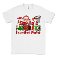 White santas favorite basketball player Classic Tee - CowGirlArtShop