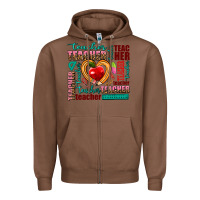 Chestnut teacher Zipper Hoodie - AdoDesignShop